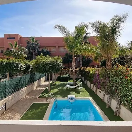 Paraiso Vera Playa: Beachfront Garden Retreat With Private Pool * Playas de Vera