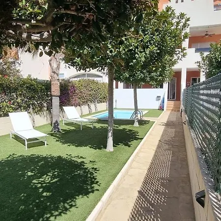 Homes Of Spain, Paraiso Vera Playa, Ed Nuku Hiva, Bajo W Con Jardin Y Piscina Privada A Pie De Playa, Wifi 公寓 *