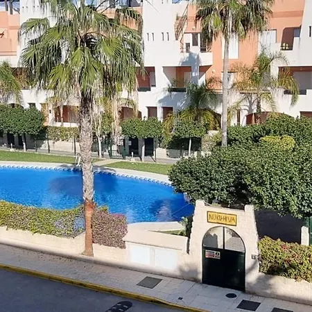 Paraiso Vera Playa: Beachfront Garden Retreat With Private Pool Apartment *