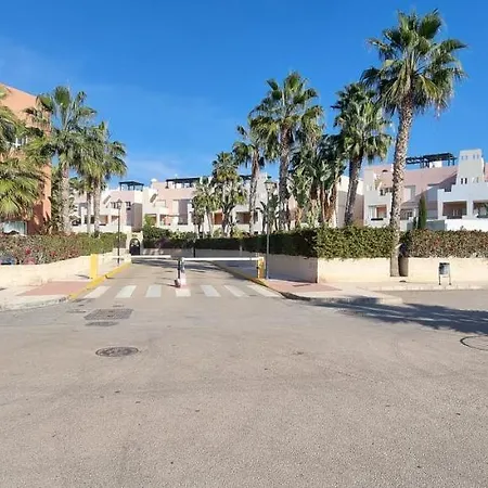 Paraiso Vera Playa: Beachfront Garden Retreat With Private Pool Apartment