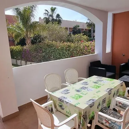 Apartment Paraiso Vera Playa: Beachfront Garden Retreat With Private Pool Playas de Vera